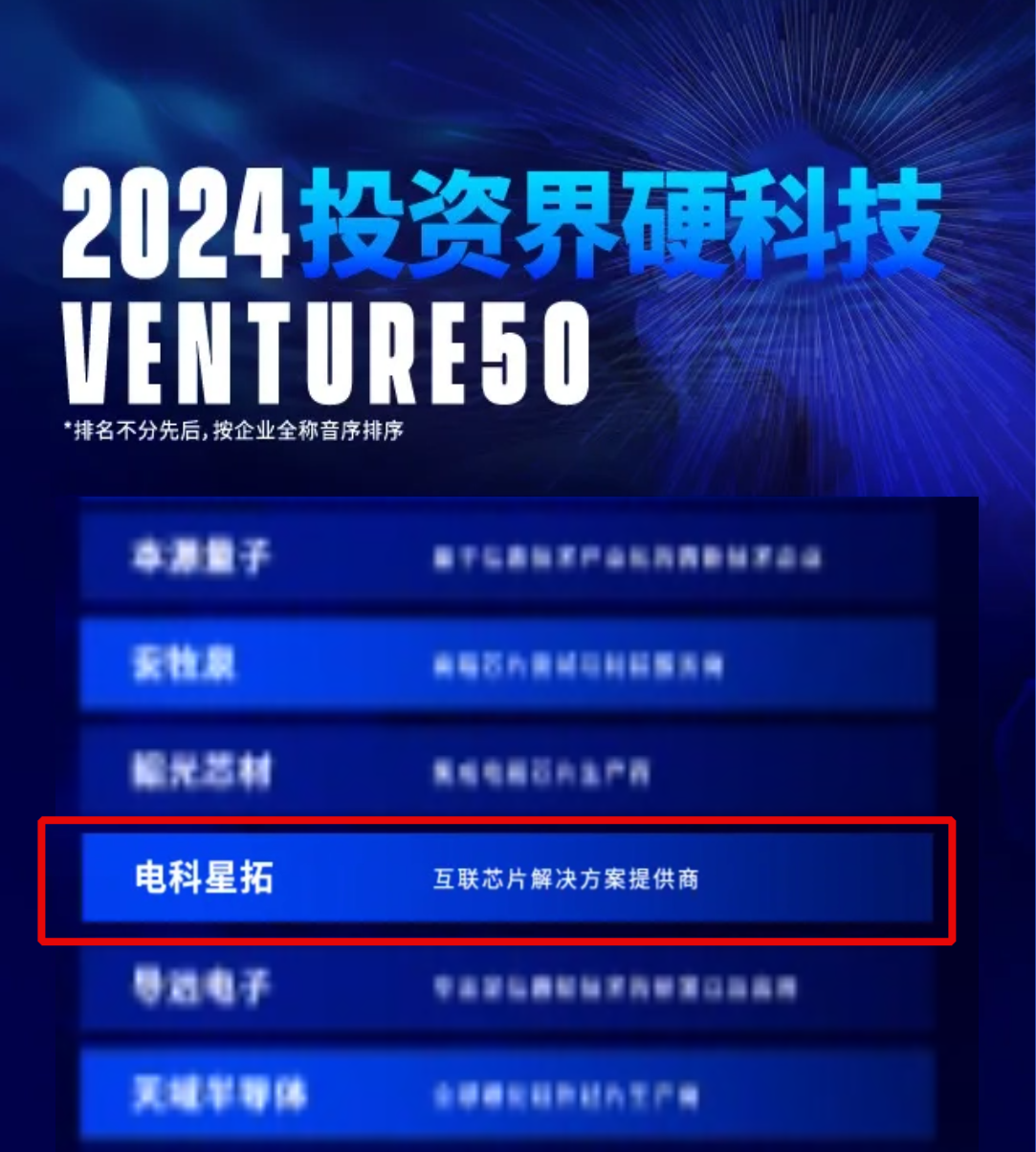 电科今年会jinnianhui入选2024VENTURE50硬科技榜单！.png